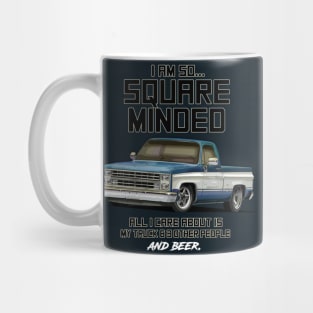 Square Body Chevy and Beer Mug